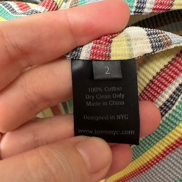 RTR Tome Striped Mermaid Dress - size 2 - Picture 6 of 6